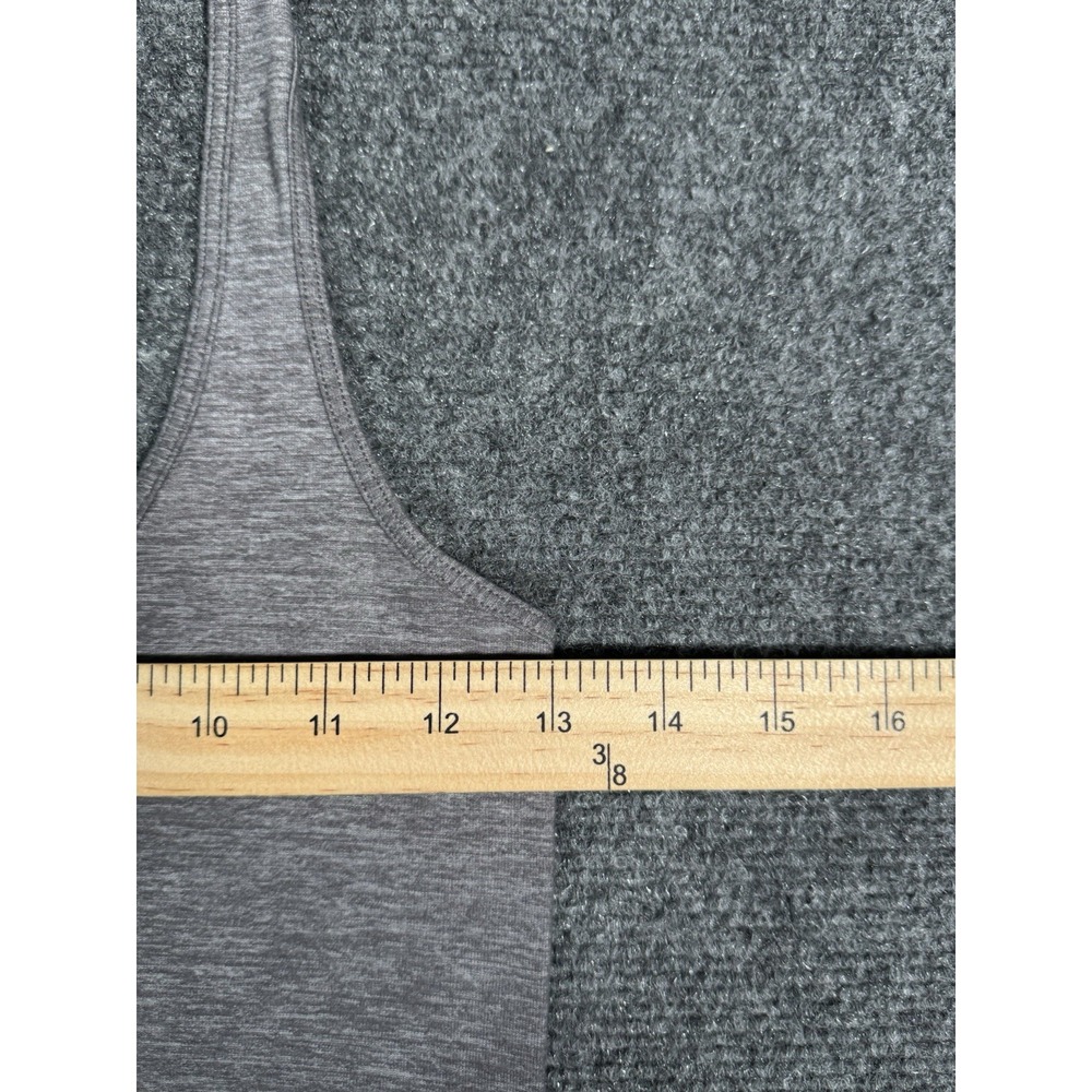 Lululemon Tank Top Womens 4 Gray Racerback Athletic Yoga Gym Sleeveless Shirt‎ - Picture 8 of 13